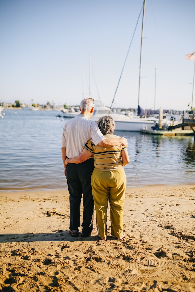 old couple together