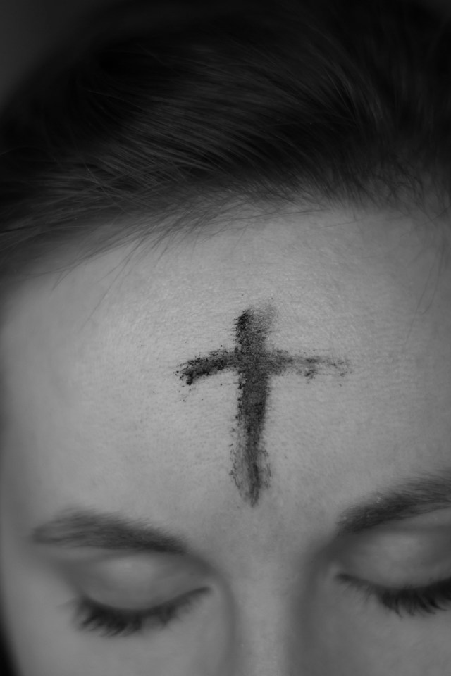 cross on a hill